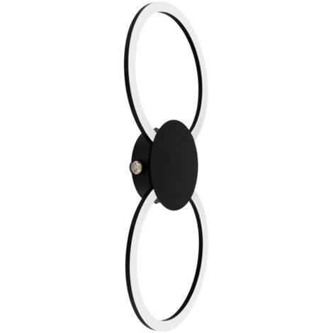 Applique murale design Venticello 1 noir - 902124