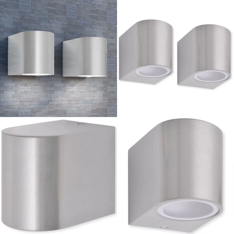 Applique murale d'extérieur 2 pcs - Applique Murale Exterieure - Éclairage Extérieur - Luminaire Mural - Lampadaire Extérieur - Lumière Extérieure