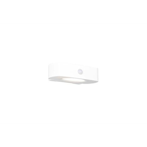Applique murale d'extérieur à LED, éclairage de façade, blanc, capteur SMD, haut/bas, batterie, L 15,5 cm