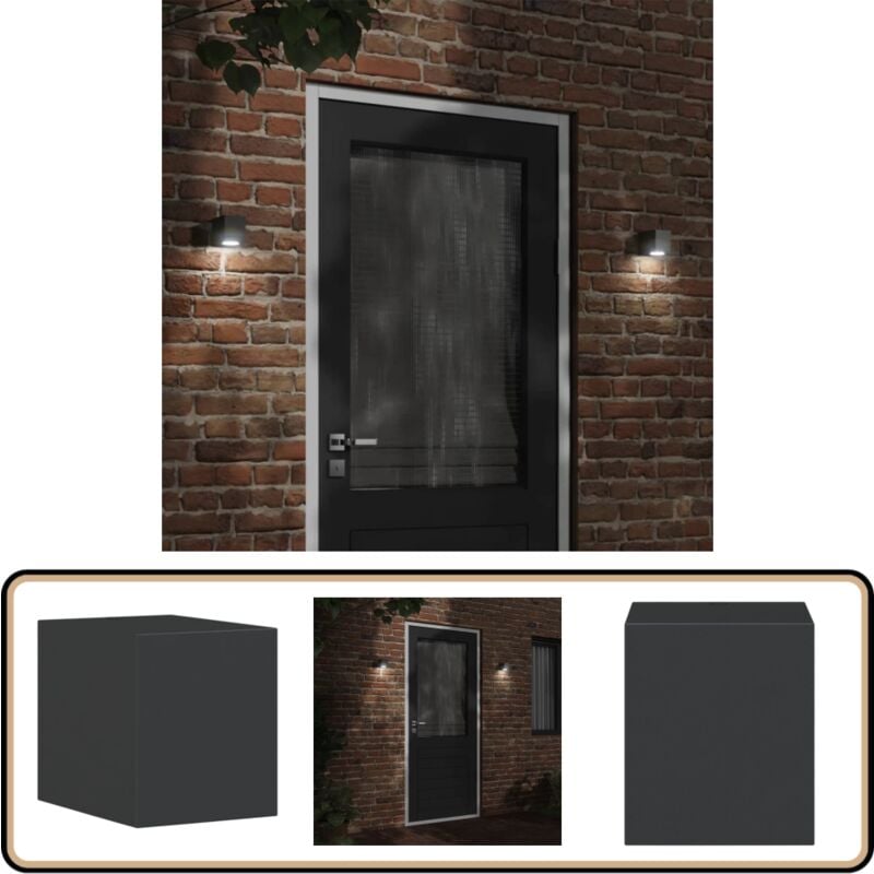 Applique murale d'extérieur aluminium moulé sous pression - Applique Murale Exterieure - Éclairage Extérieur - Luminaire Mural - Lampadaire Extérieur