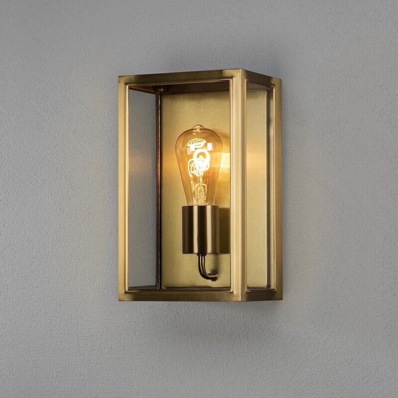 Applique murale d'extérieur Capri laiton