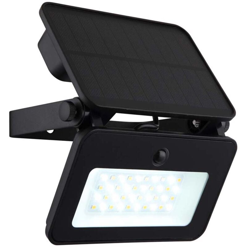Applique murale d'extérieur lampe solaire lampe de jardin détecteur de mouvement led mobile h 15,5 cm