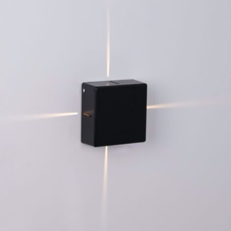 Applique murale d'extérieur LED carrée "Karen 4" - 6W - IP54 -