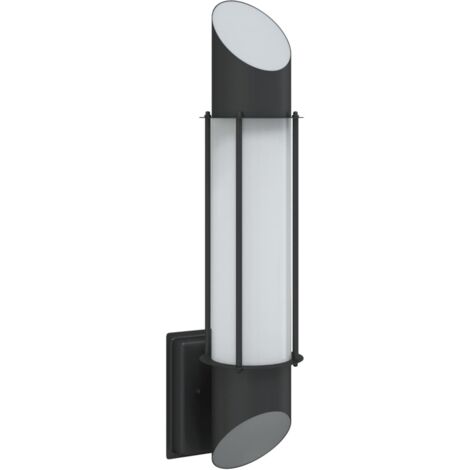 Applique murale d'extérieur noir acier inoxydable CFW12730
