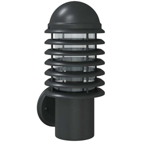 Applique murale d'extérieur noir acier inoxydable CFW26547