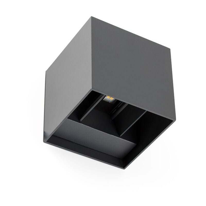 Applique murale d'extérieur roma grise