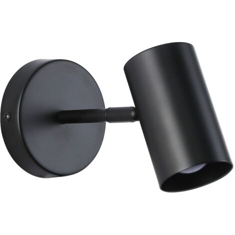 BARCELONA LED Applique murale d'intérieur orientable "Gian" - E27 - Noir