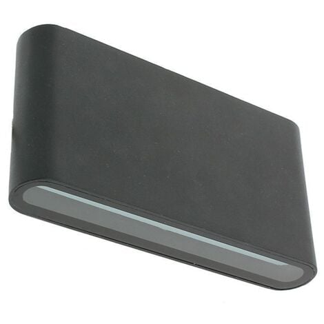 Applique murale Double Faisceaux LED Extérieur ACAPULCO 2x6W IP65  Température de Couleur: Blanc neutre 4000K