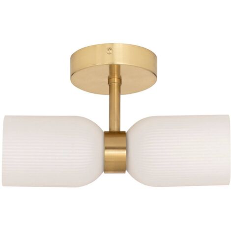 Applique murale double Rio blanc Atmosphera