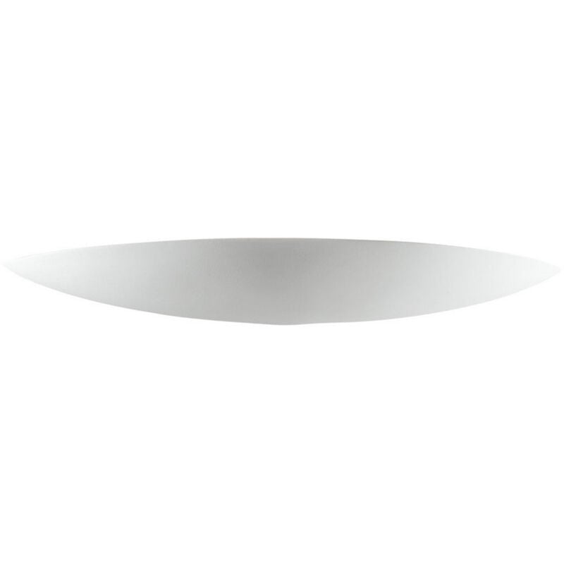 Elegance - Applique murale Lifestyle Ceramics Plaster Blanc, 1x R7S - Kolarz