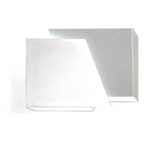 Applique murale Emibig FROST blanche 1xG9 métal IP20