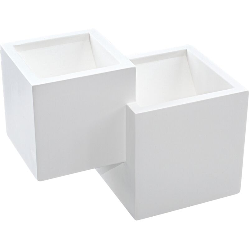 Mediawave Store - Applique murale en plâtre GS-5042 G9 support mural Double émission lumineuse