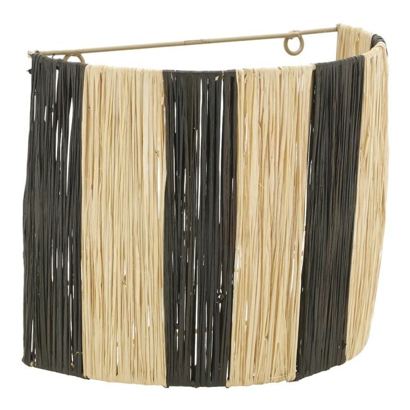 Applique murale en raphia Kenya Applique Rayé