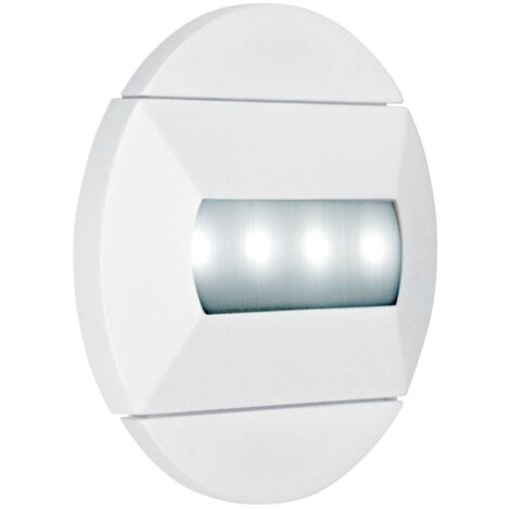 applique murale encastrée - aric baliz 1 - a led - 0.4w - 4200k - blanc - aric 5243