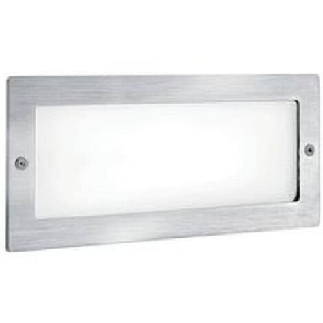 applique murale encastrée - aric modele 300 - e27 - inox - aric 5270