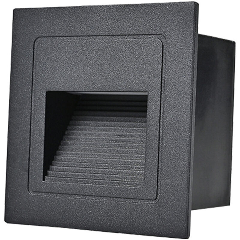 Applique murale encastrée basse tension étanche IP65, 3 w, lumière chaude pour l'intérieur et l'extérieur, convient pour cour, escalier, chambre,