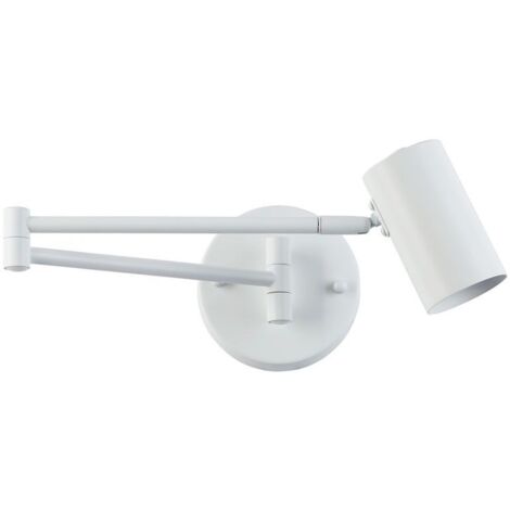 Applique murale extensible "Paula" - E27 G45 - Blanc