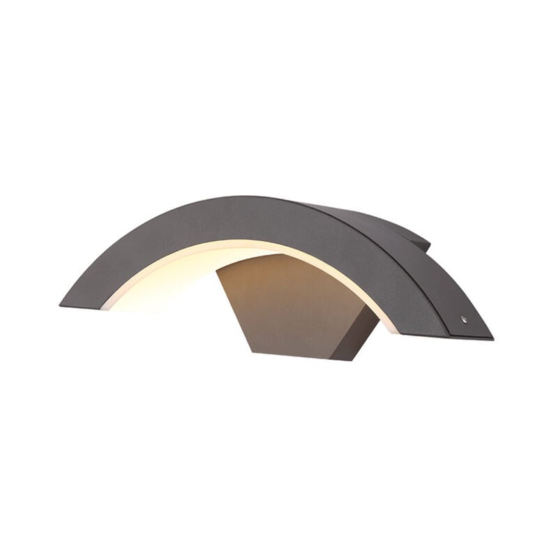 Applique Murale Extérieur Avec détecteur de movement 18W led smd 3000K Blanc Chaud Applique lumière murale étanche IP65 aluminium/Luminaire de porche