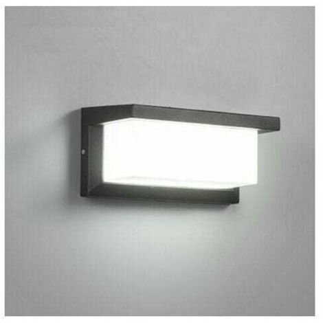 Applique Murale Extérieur LED 1200Lumen étanche IP65 Décoration Lumière Pour Cour Jardin Terrasse Patio Couloir Blanc Froid-Fei Yu