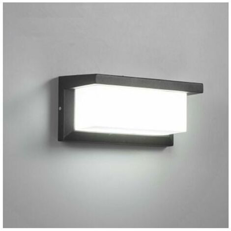 Applique Murale Extérieur LED 1200Lumen étanche IP65 Décoration Lumière Pour Cour Jardin Terrasse Patio Couloir Blanc Froid-Fei Yu
