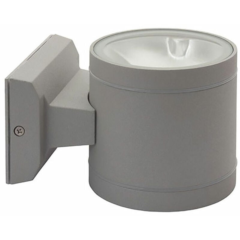 Spot mural extérieur ip 54 up & down lampe aluminium verre pression Kanlux 07083