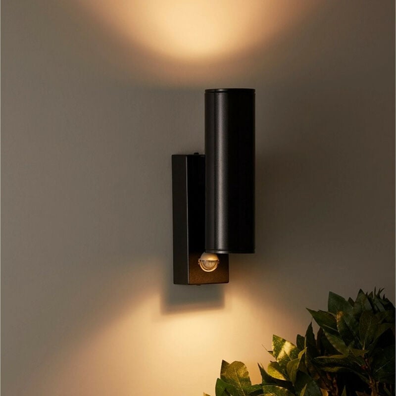 Applique Murale Extérieure Acier Inoxydable avec capteur pir Pimlico Anthracite