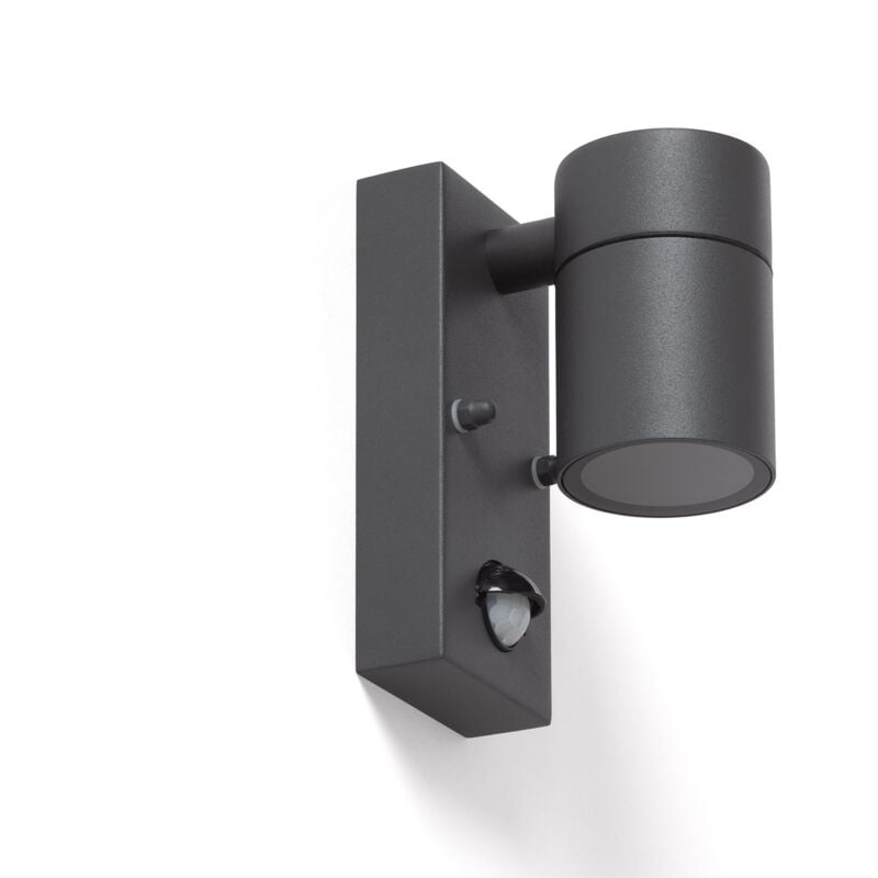 Applique Murale Extérieure Acier Inoxydable avec Capteur pir Stone Anthracite