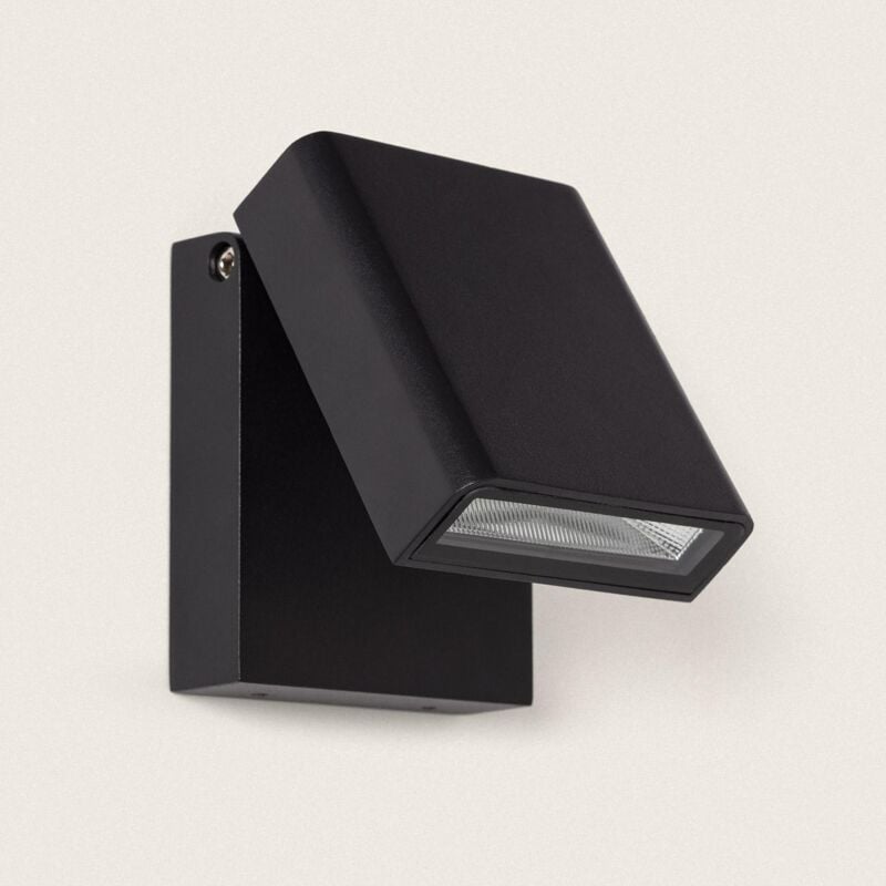 Applique Murale Extérieure Aluminium Mully Noir