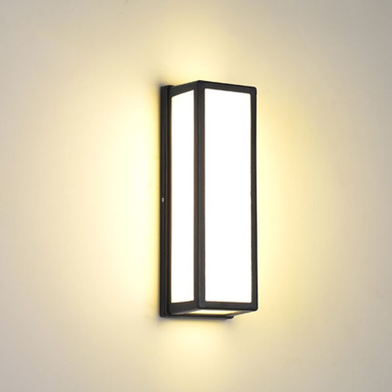 ilovemilan - applique murale exterieure, applique led etanche, balcon d'allee simple lampe de jardin villa mur exterieur