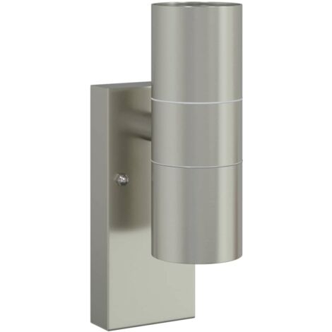 Applique Murale Extérieure Argent 7 x 10 x 22 cm CFW730365