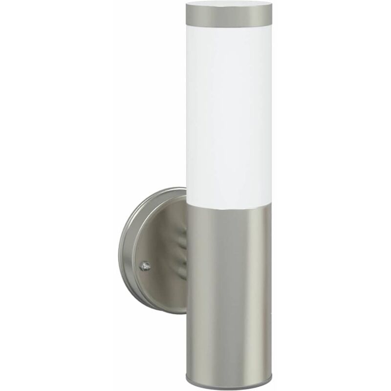Vidaxl - Applique murale extérieure Argent Acier inoxydable IP44