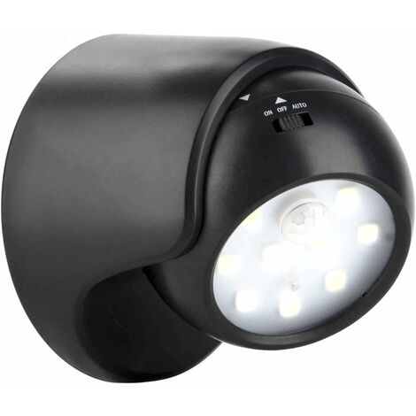 pour éclairage sans fil sous armoire Éclairage de capteur de mouvement automatique avec protection des yeux éclairage de nuit à piles