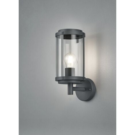 Applique murale extérieure  culot E27 anthracite - Trio - Tanaro