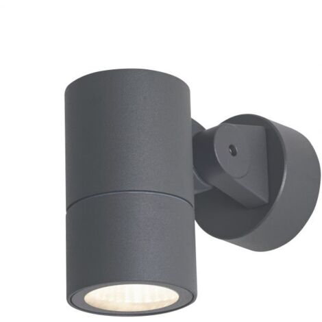 Applique Murale Extérieure D80 Pour Ampoule LED GU10 IP65 Graphite ZAMBELIS