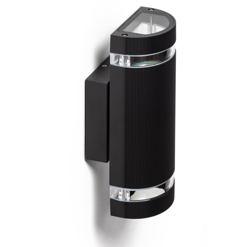 Ledkia - Applique Murale Extérieure Double Face Northill Noir