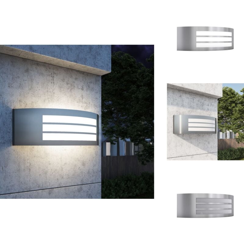 Applique murale extérieure en acier inoxydable - Applique Murale Exterieure - Éclairage Extérieur - Luminaire Extérieur - Applique Inox - Lumière