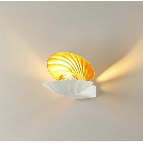 Applique Murale Extérieure Étanche Chambre Salon LED Simple Moderne Créatif Lampe Murale Blanc chaud - Blanc PAGNE