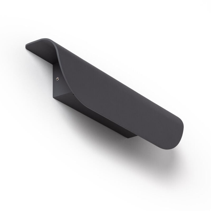 Ledkia - Applique Murale Extérieure led 12W Aluminium Agerato Gris foncé