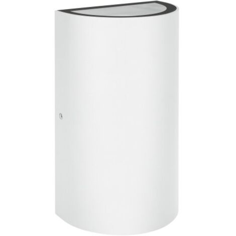 Applique murale extérieure LED 12W blanche 160x90x55mm 3000K 710lm 230V diffuseur verre IP54 UpDown LEDVANCE 075078