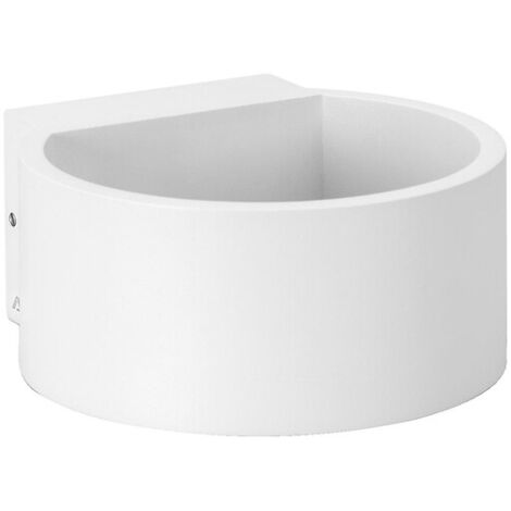 Applique murale extérieure LED RODA 6 W 200 lm 4000K IP54 blanc - ASLO