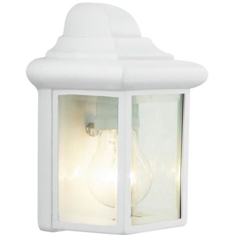Applique murale extérieure NISSIE blanc E27 40W - BRILLIANT