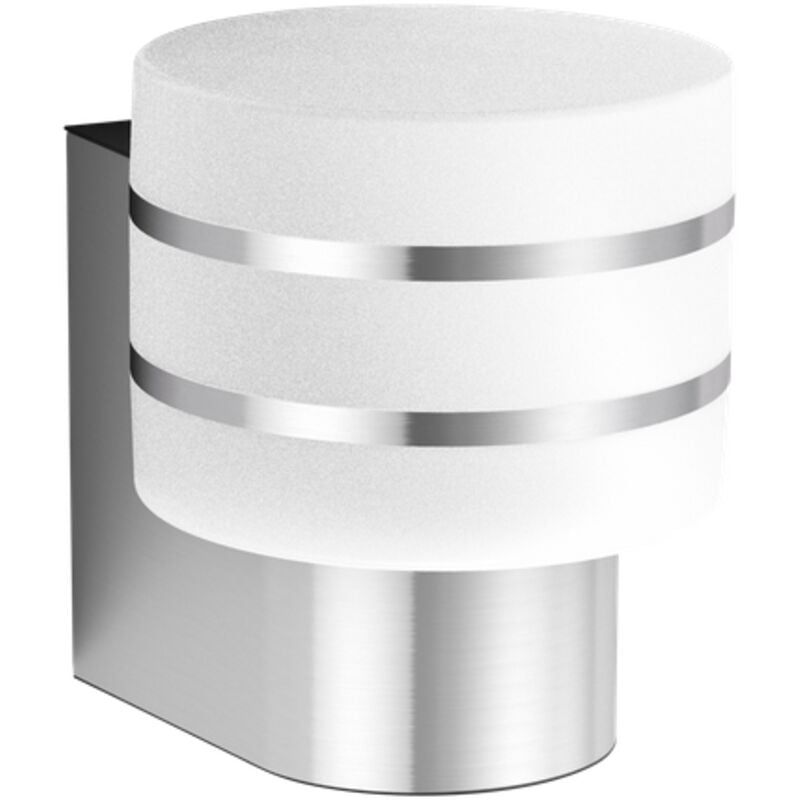 Philips Hue White tuar Applique extérieure 1x9.5W - Inox, fonctionne avec Alexa, Google Assistant et Apple Homekit