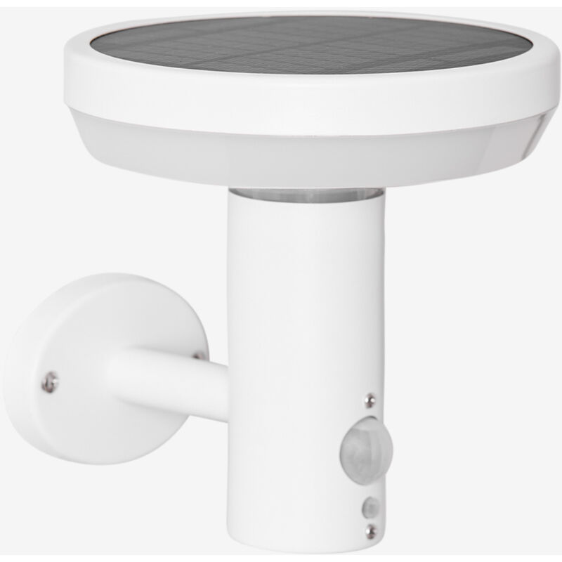 Applique d'extérieur solaire led en acier inoxydable Ovint Sklum Blanc