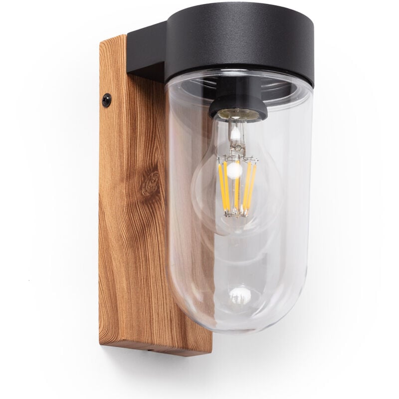 Applique Murale Extérieure Solaire led 1,5W Aluminium Enzo Naturel