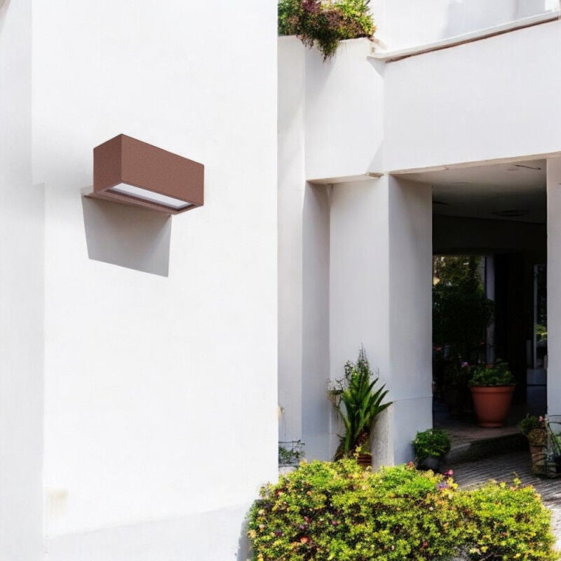 Applique Murale Extérieure Utah Corten