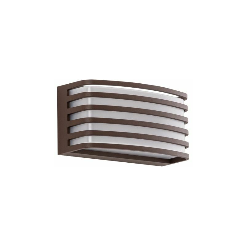 Applique Murale Extérieure Pour Ampoule led E27 IP54 Marron foncé Zambelis