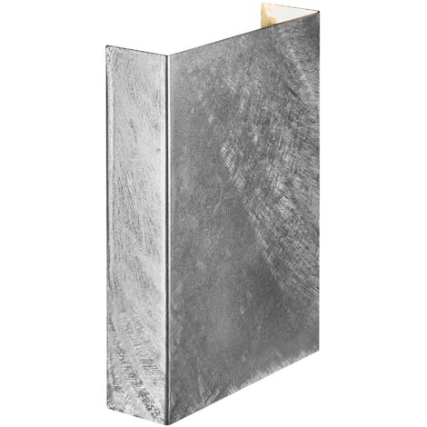 Applique murale FOLD 15 Acier galvanisé Acier galvanisé, H.21 - IP54 - LED Module /Nordlux Extérieur