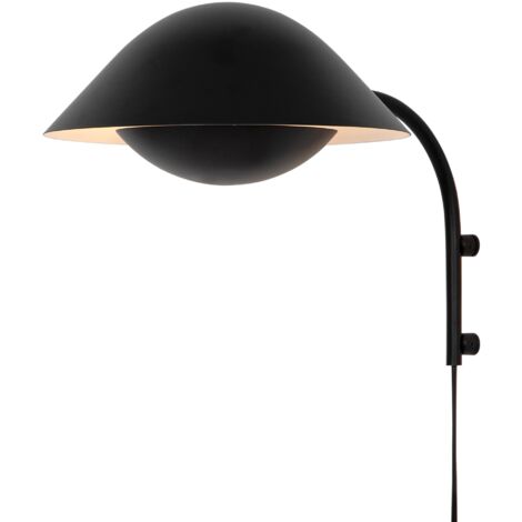 Applique murale FREYA  Métal Noir, H.26 - IP20 - E14 /Nordlux Intérieur