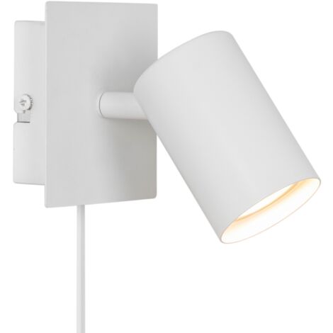 Applique murale FRIDA  Métal Blanc, H.11.5 - IP20 - GU10 /Nordlux Intérieur