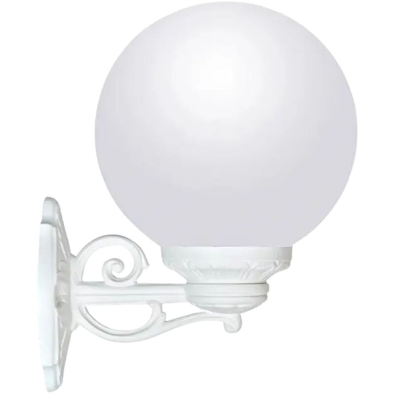 Applique murale globe Fumagalli bisso G250' - E27 - Blanc Applique murale globe Fumagalli bisso G250' - E27 - Blanc